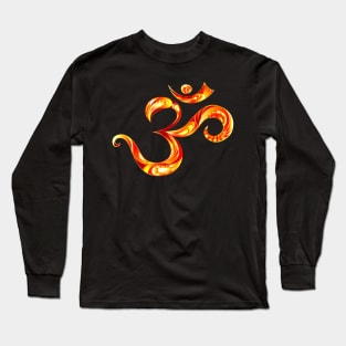 Fire Symbol Om Long Sleeve T-Shirt